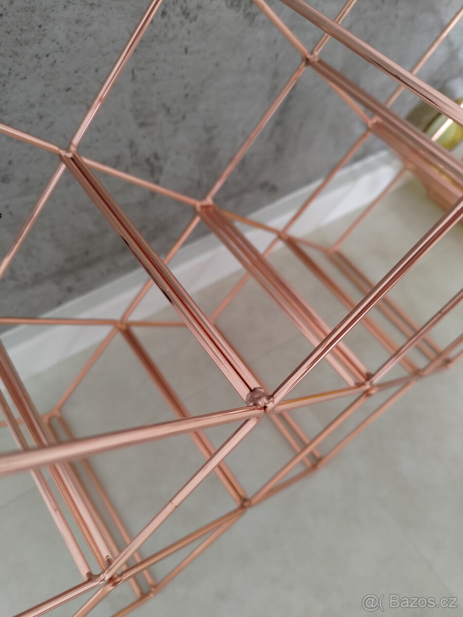 Stojan na víno kovový stohovatelný 2ks - 2