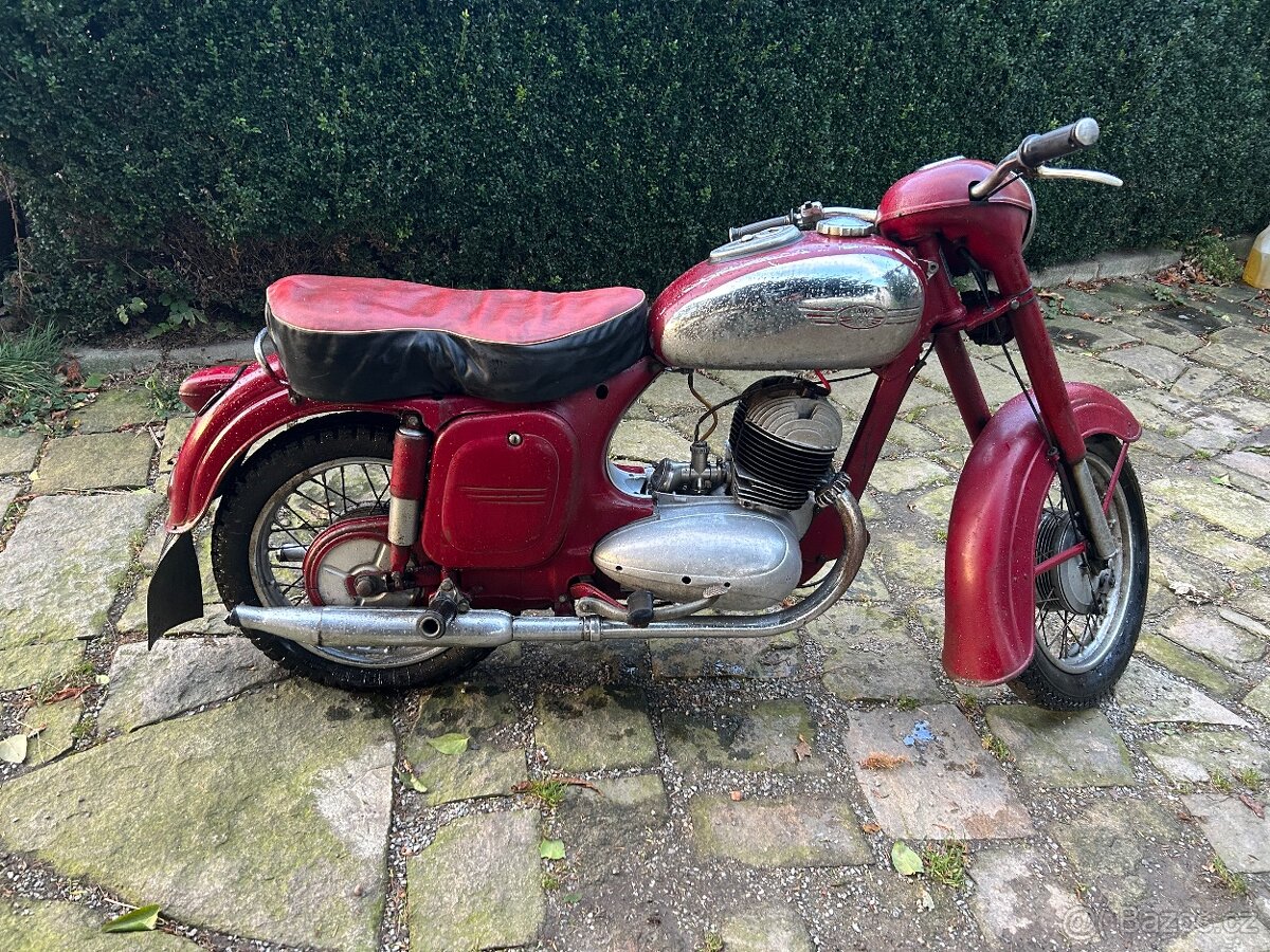 Jawa 350/354 - rok výroby 1956 - 2