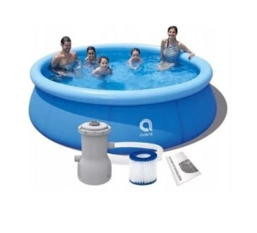 Bazén rozpěrný s čerpadlem kulatý 17793 Avenli 300x 300 cm - 2