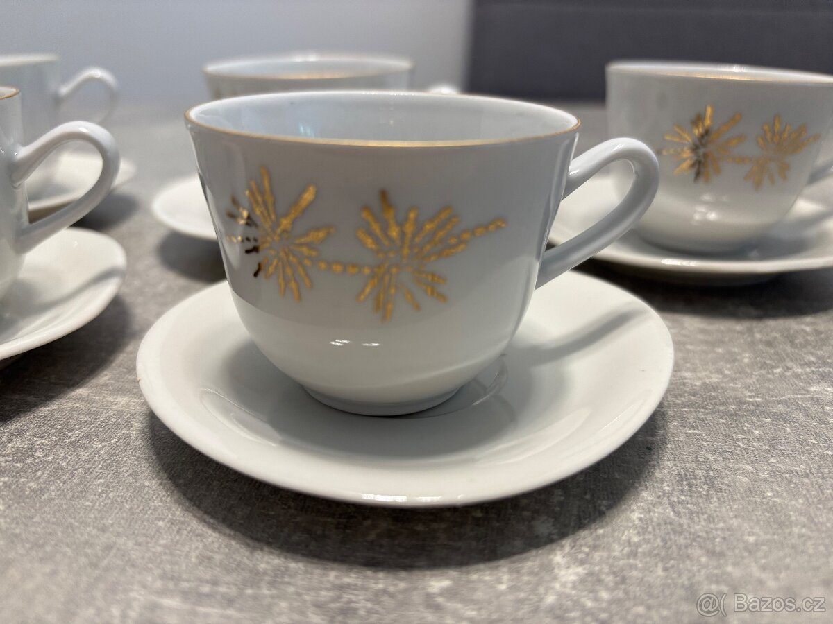 Retro - Porcelánové hrnečky - 2