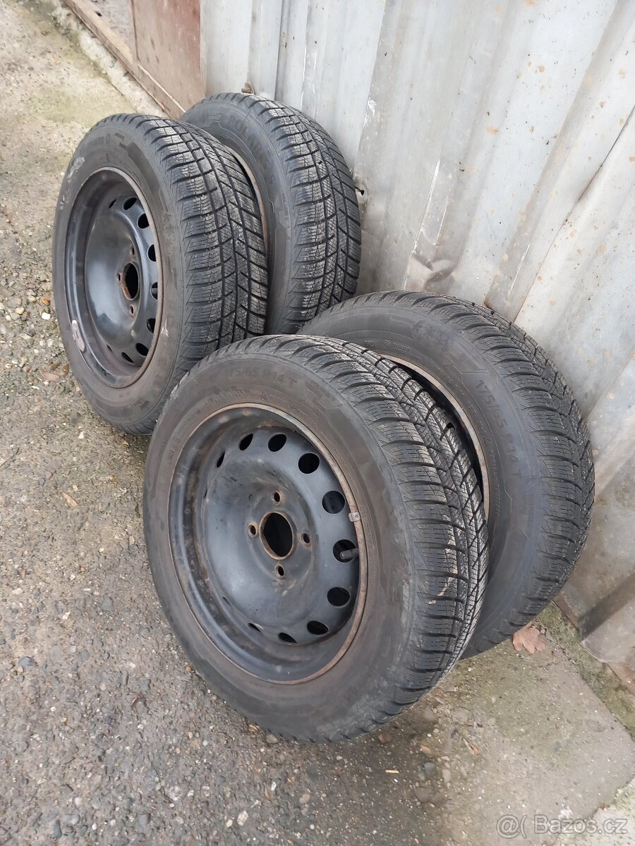 Zimni kola obuta"14"Peugeot,Citroen - 2