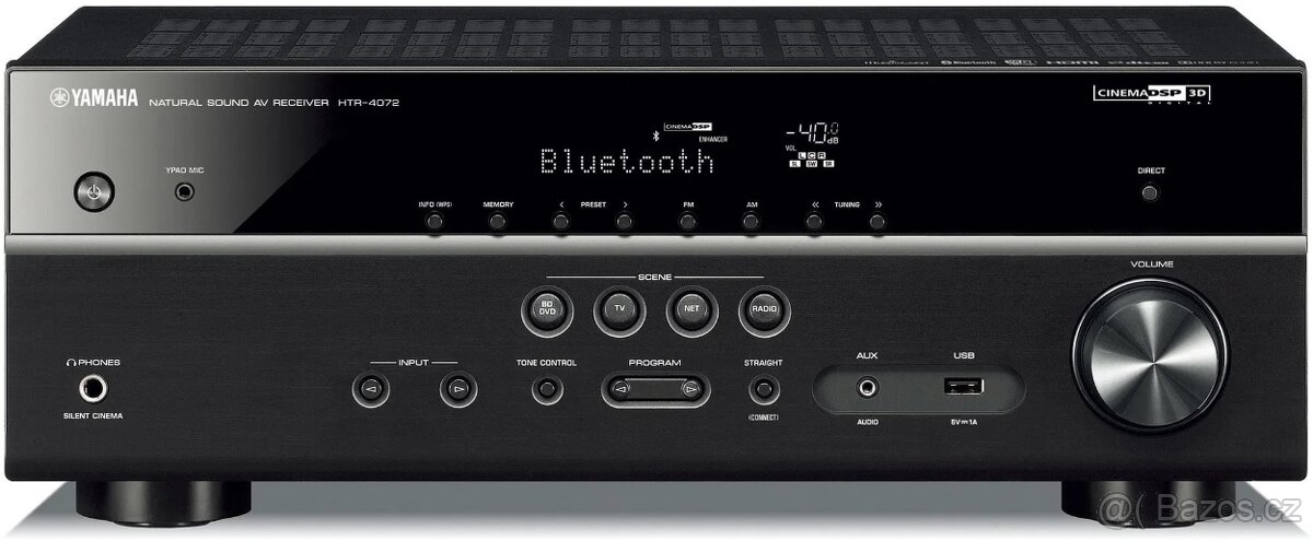 YAMAHA HTR-4072 černý + reproduktory NS-F51 + NS-P51 - 2