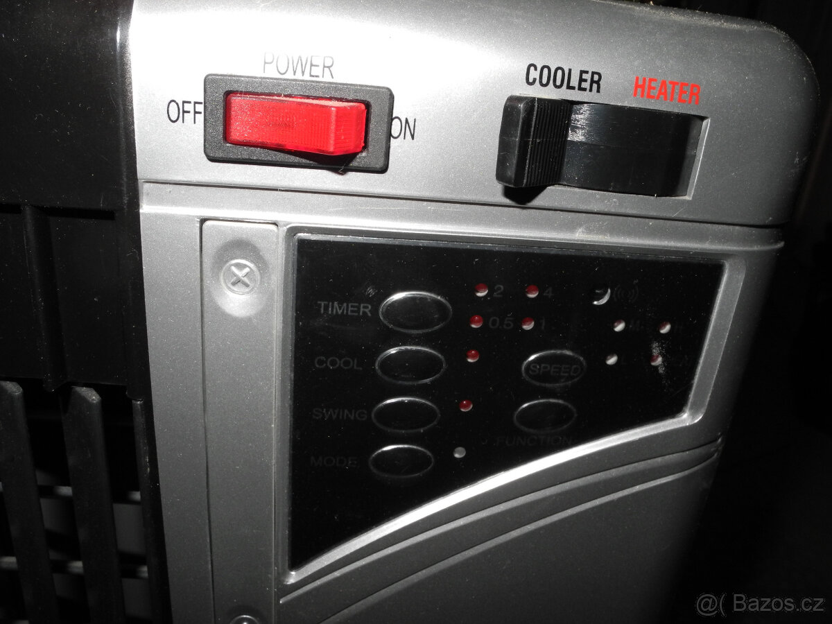 elektrické topidlo s ventilátorem - 2