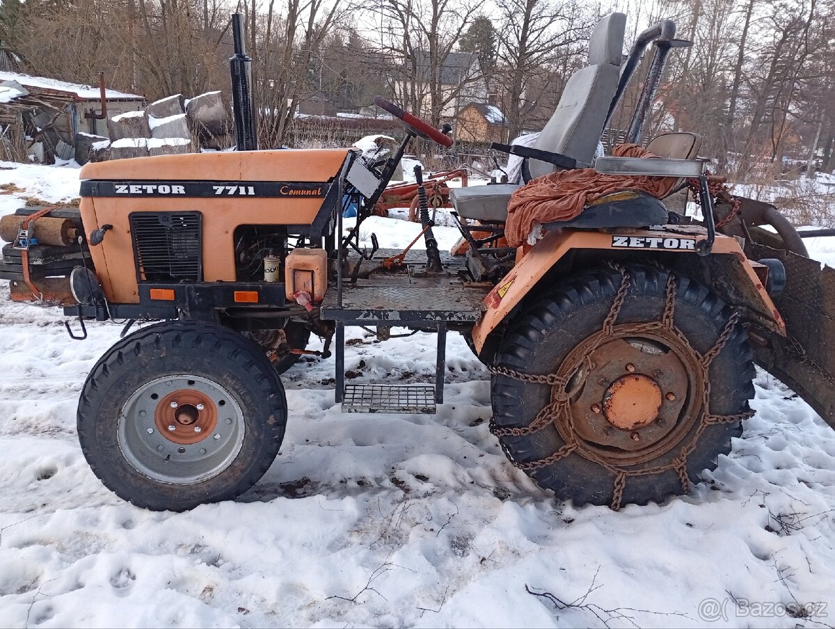 Malotraktor domácí výroby - 2