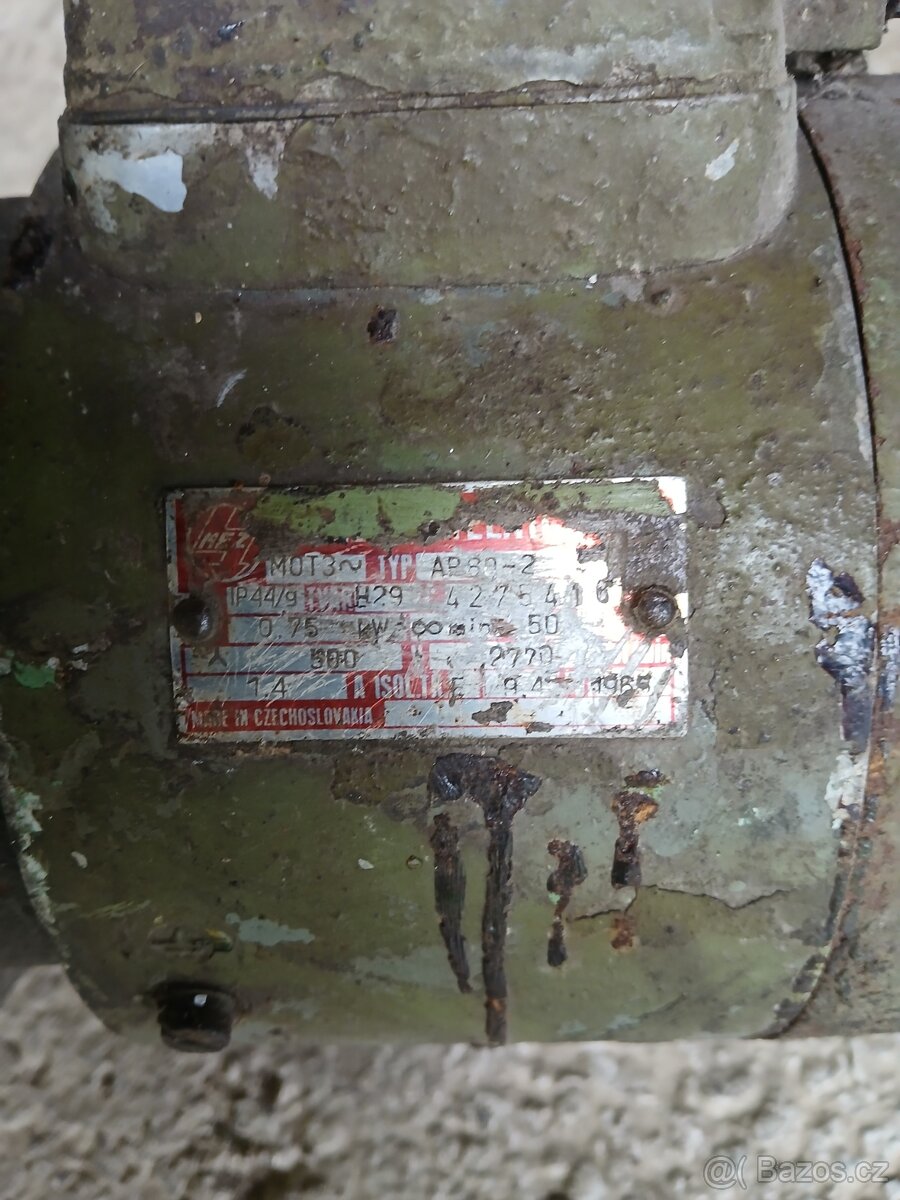 Prodám elektromotor MEZ Mohelnice - 2