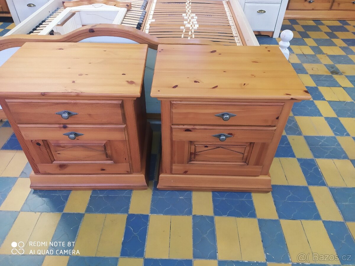 Postel,noční stolky MUSTERING - 2