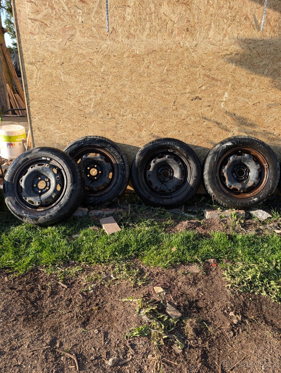5x100 R14 8x ocelových disků - 2