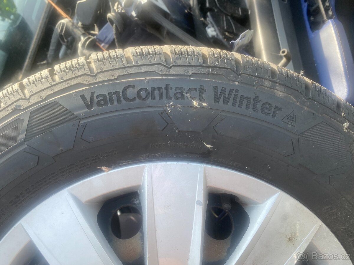 T5,T6 4xkola+nové zimní pneu Continental215/65R16C - 2