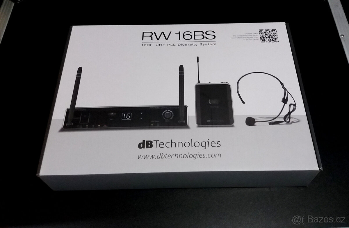 Nové bezdrátové mikrofony db technologies RW16 BS - 2