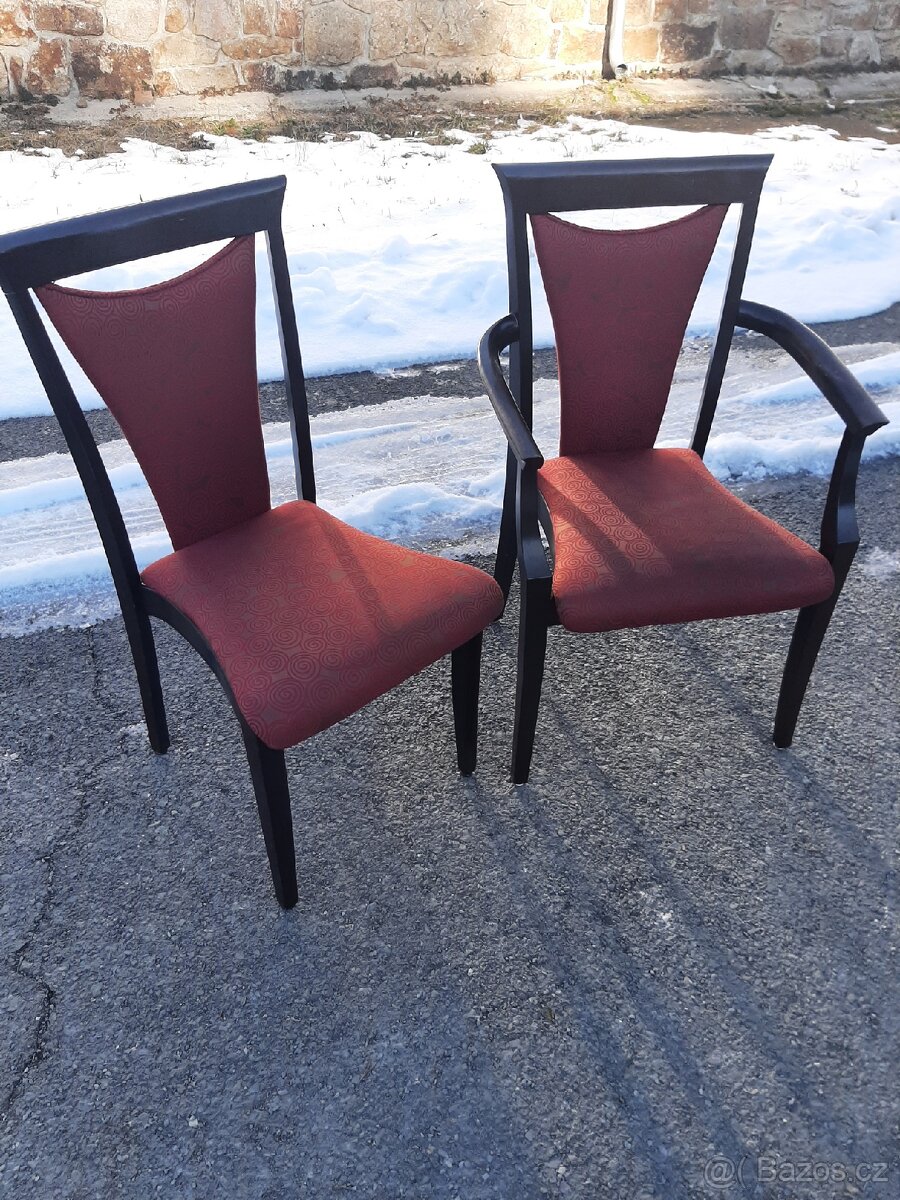 120ks stohovatelne zidle do restaurace z masivu - 2