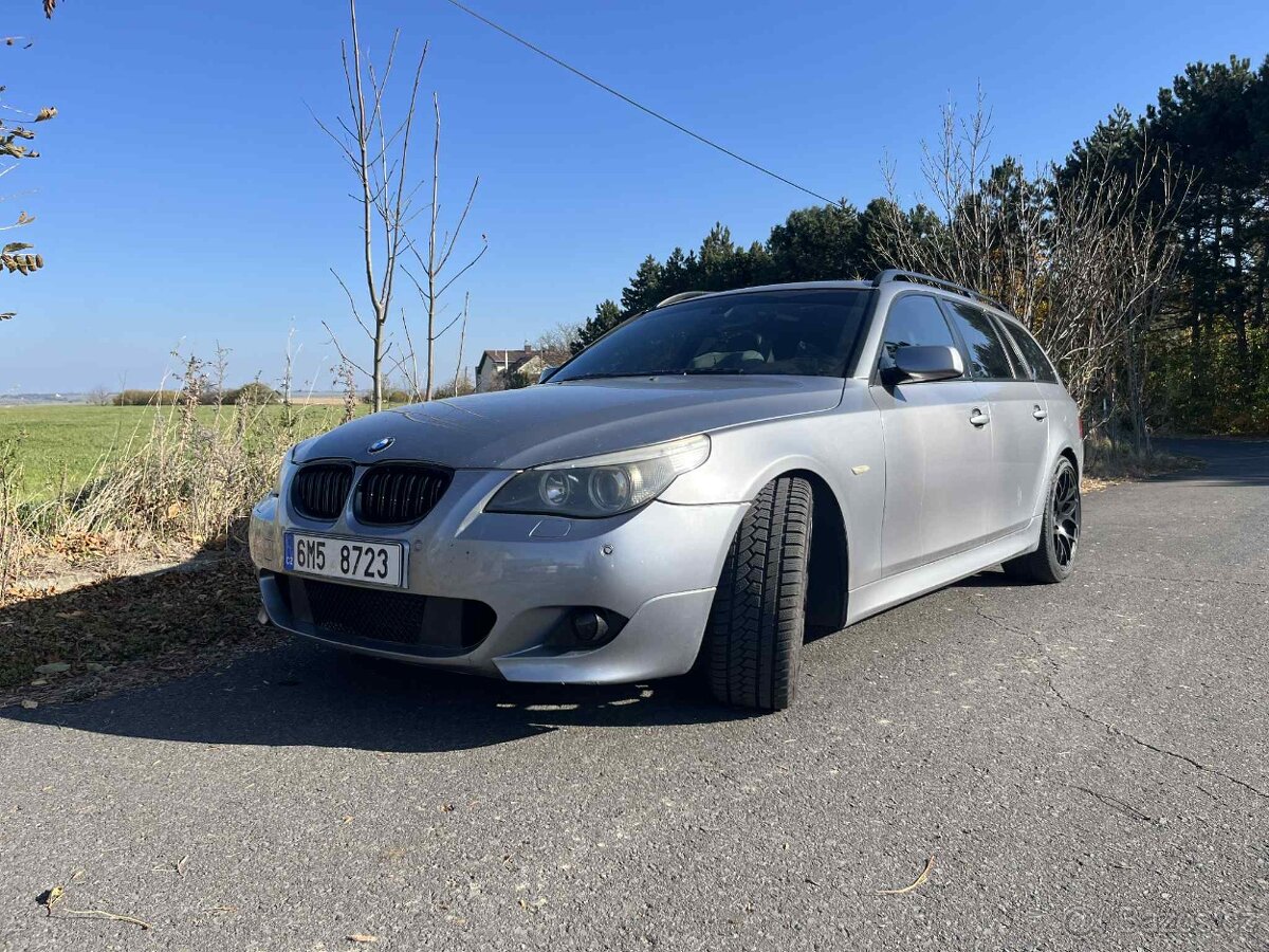 BMW E61 535d Touring 200 kW – M-paket, výbava, po servisu - 2