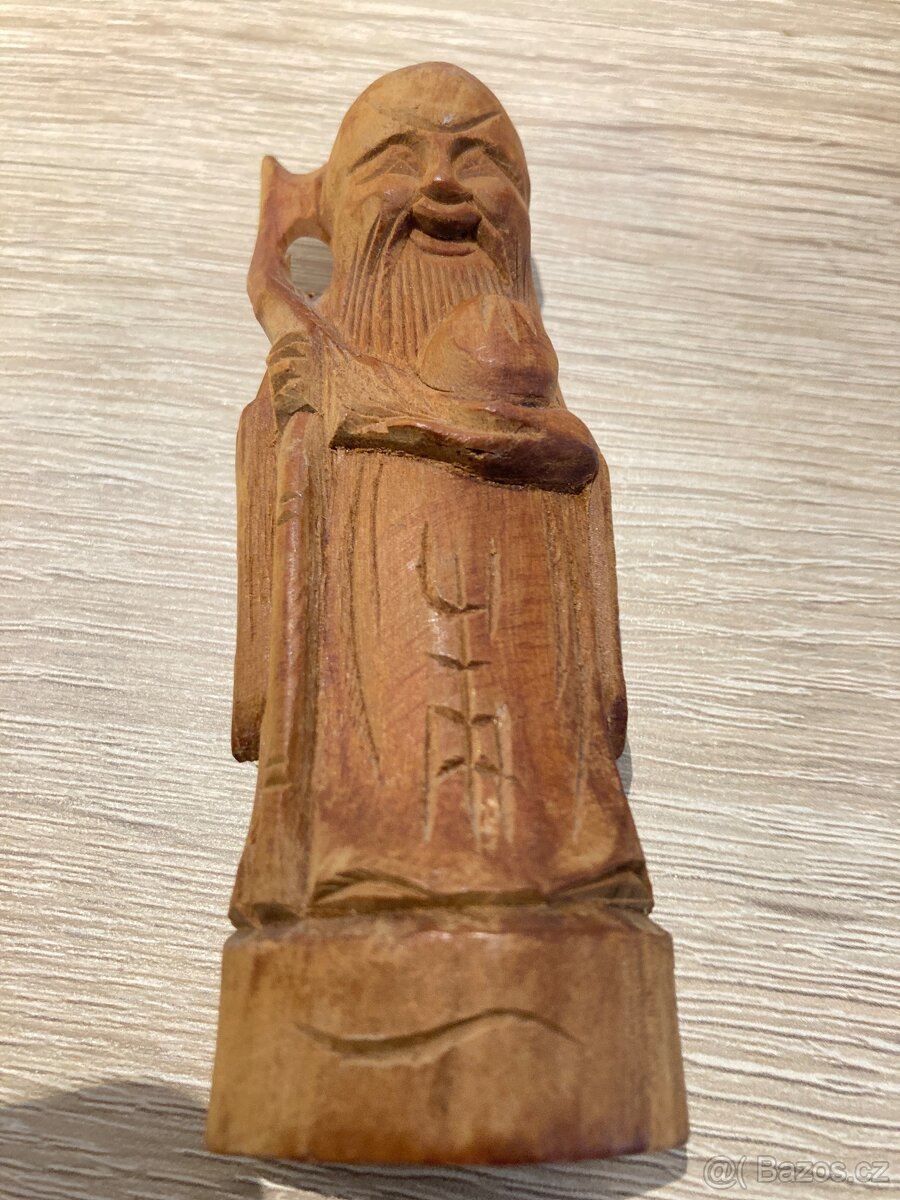 Dřevěná soška Feng Shui - 2