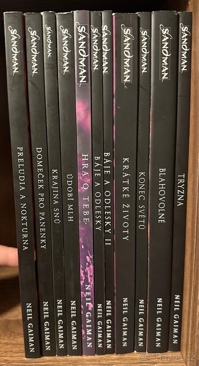 Sandman 1–10 (kompletní série, 11 svazků) – perfektní stav - 2