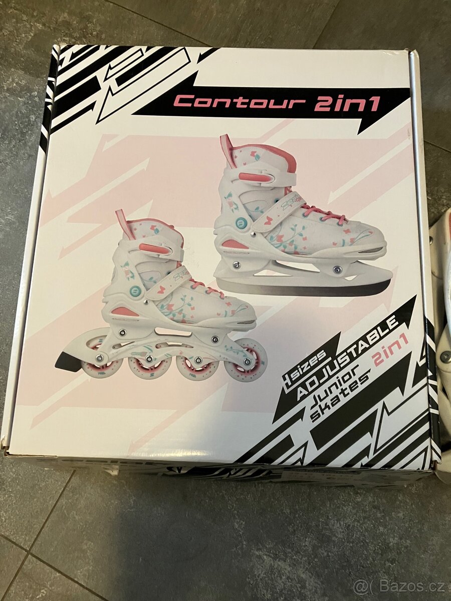Dívčí brusle 2IN1 - 2