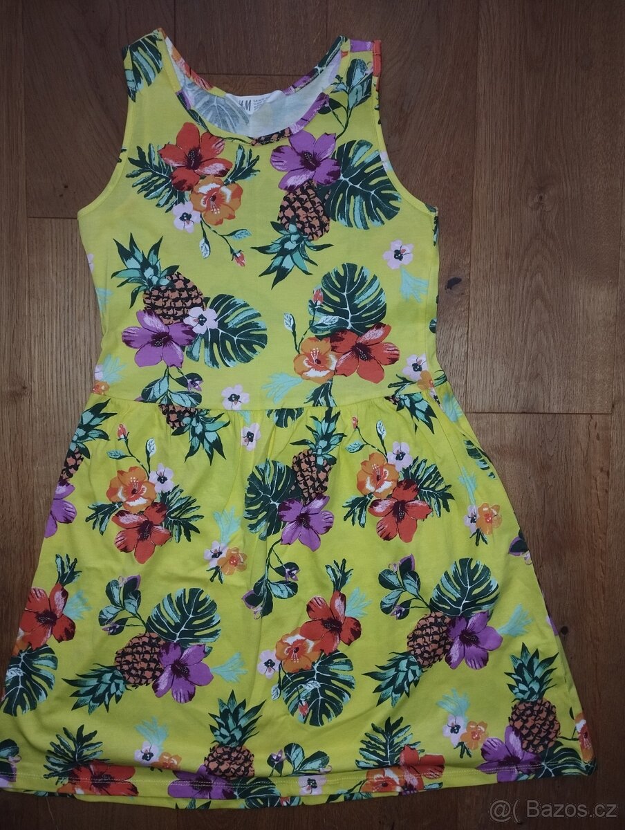 Dívčí letní šaty H&M, vel. 146/152 - 2