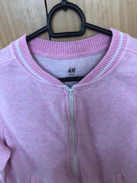 Dívčí mikina/bundička, vel.158, zn.H&M - 2