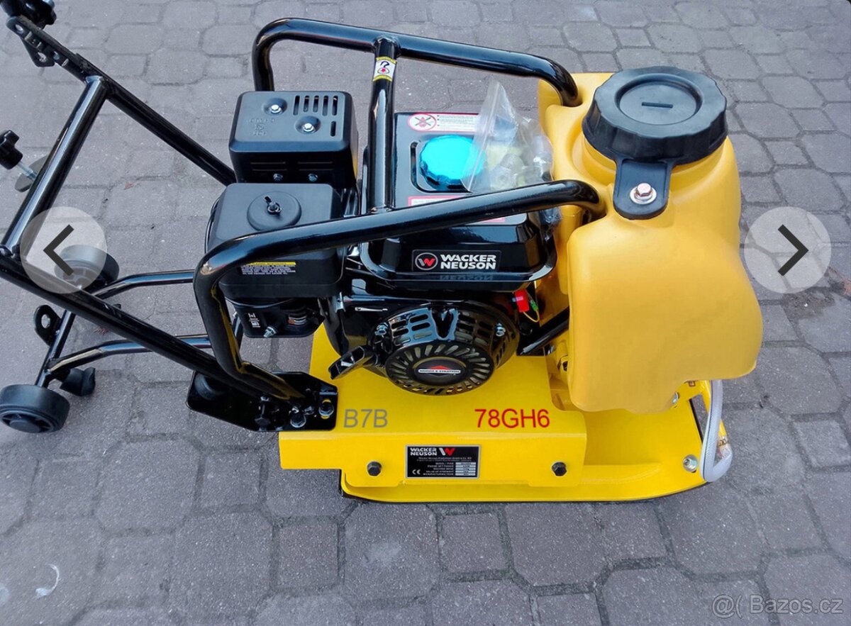 Vibrační deska WACKER NEUSON B7B 78GH6 nová - 2
