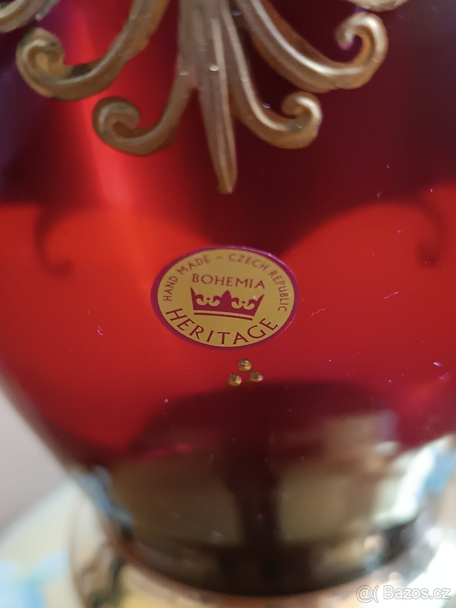 Váza - Novoborské sklo - 2