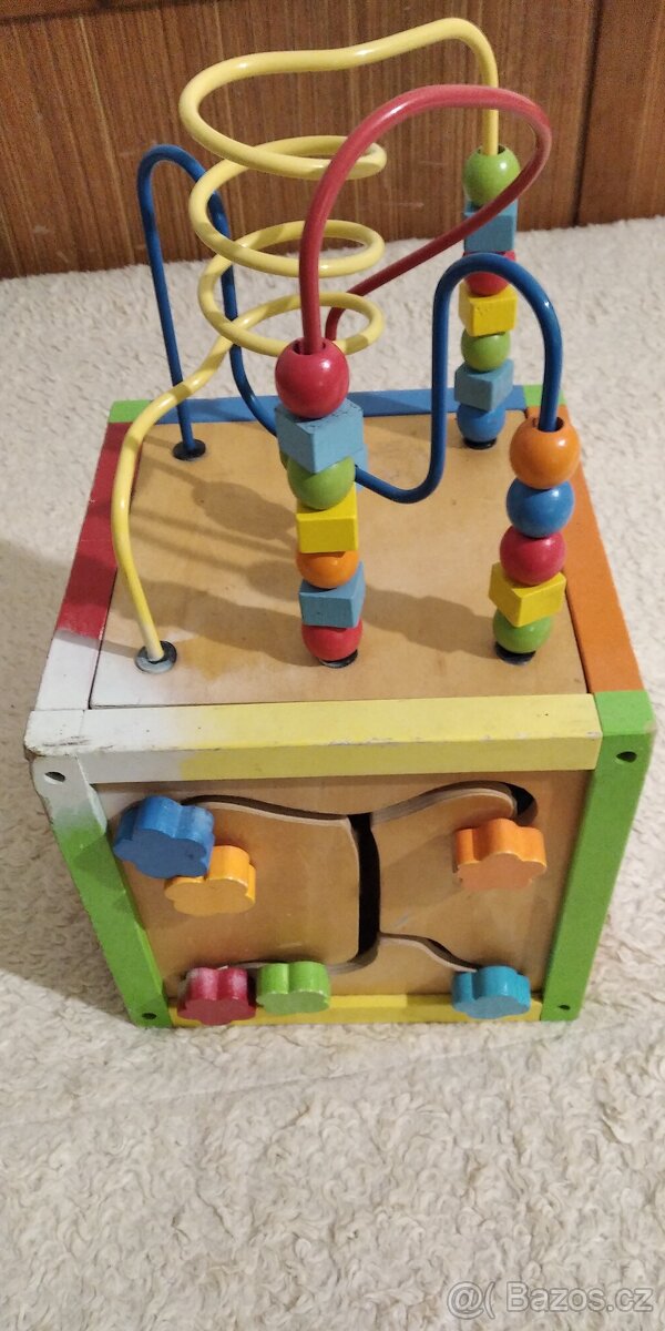 ětské chodítko/vozík,vláček,Interaktivní kostka,zvířata,auto - 2