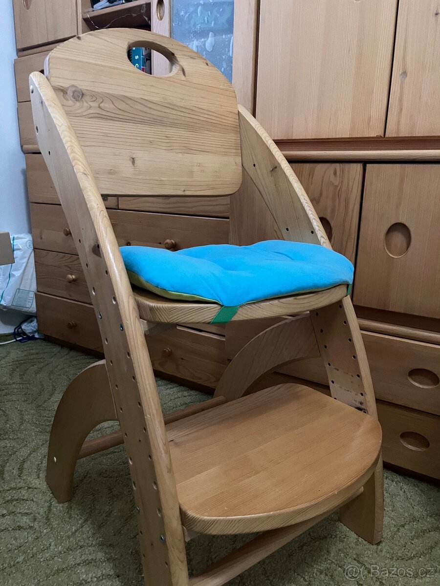 Rostoucí židle Domestav, vč. podsedáku - 2