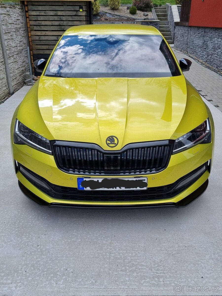 Podspoiler škoda Superb III facelift - 2