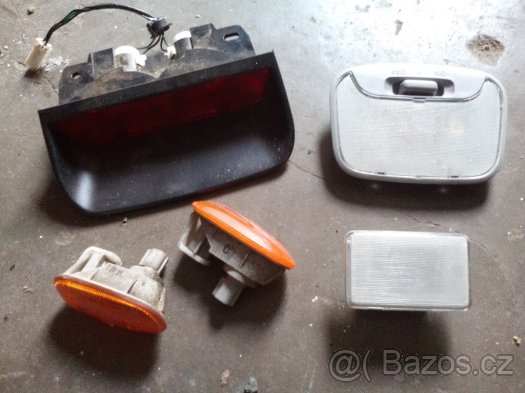 Mitsubishi Colt 3.brzdové světlo, blinkry,lampičky - 2