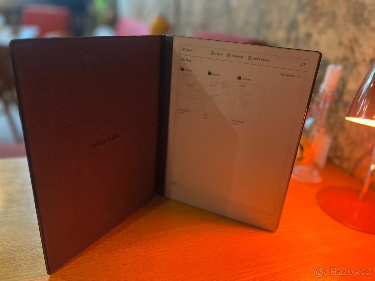Remarkable 2 s kozenym obalem a markerem - 2