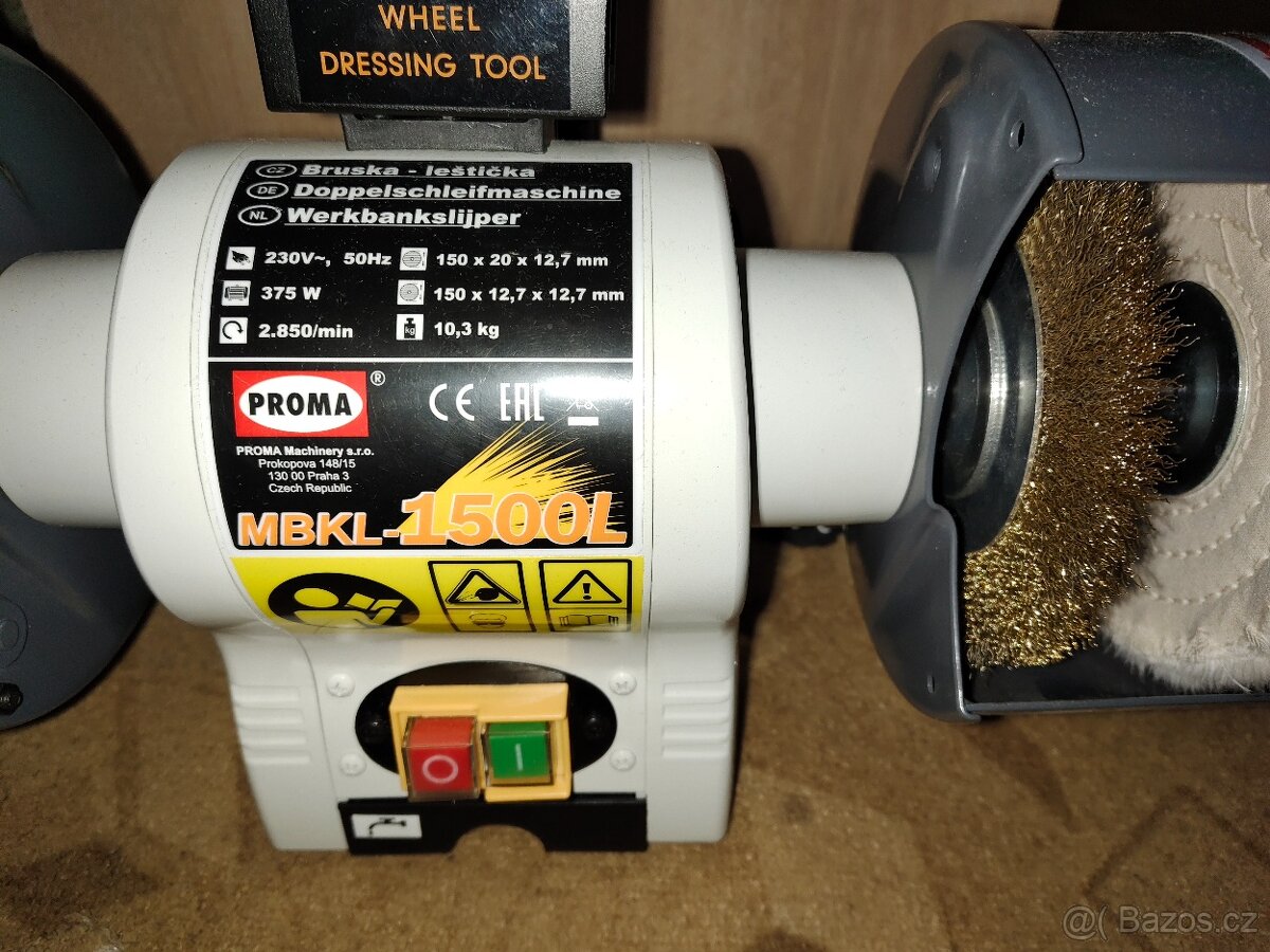 Bruska leštička Proma MBKL 1500 - 2