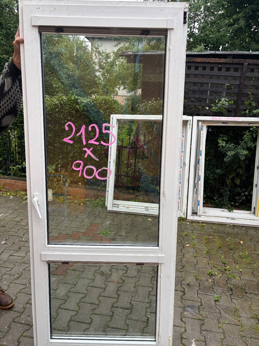 Plastové balkonové dveře - 2