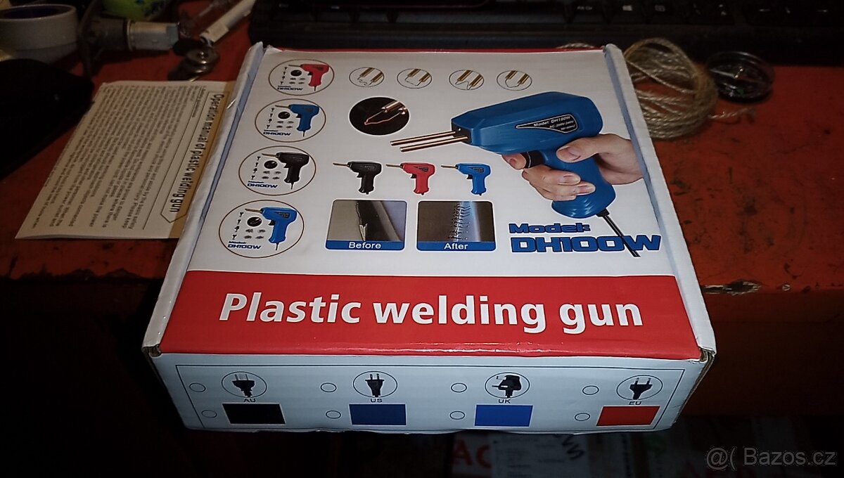 100w tavící sponkovacka na plasty opravy - 2