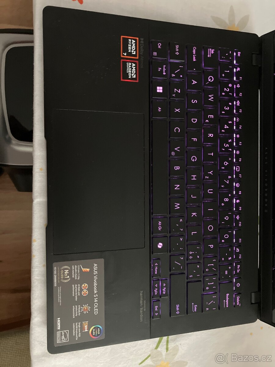 Notebook ASUS Vivobook S 14 OLED - AMD Ryzen 7 8845HS - 2