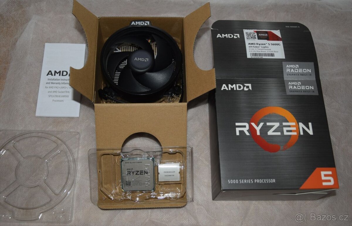 Procesor AMD Ryzen 5 5600G, chladič, NOVÝ - 2