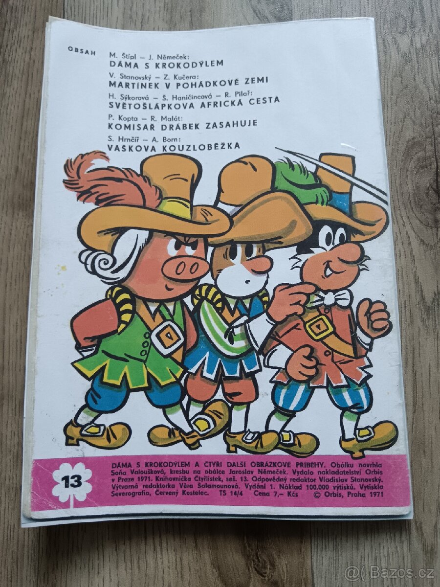 Časopis čtyřlístek - 2