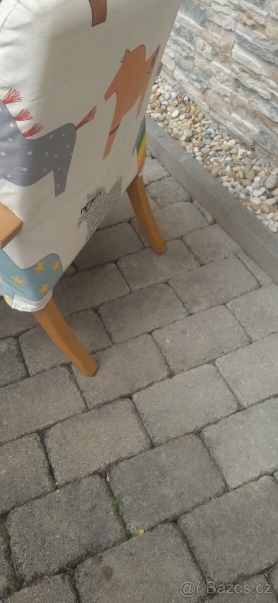 Křeslo s dřevěnými obručemi - 2