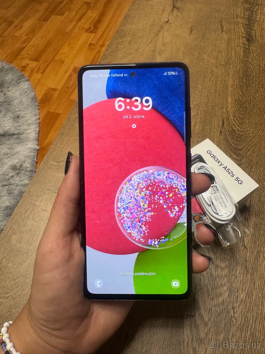 Samsung Galaxy A52s 5G (A528B), 6GB/128GB Black použité - 2