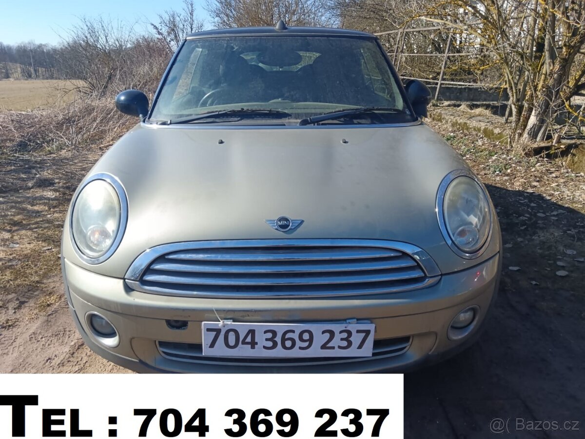 // Mini Cooper R56 cabrio 1.6i 88kw - N12B16A// DÍLY - 2