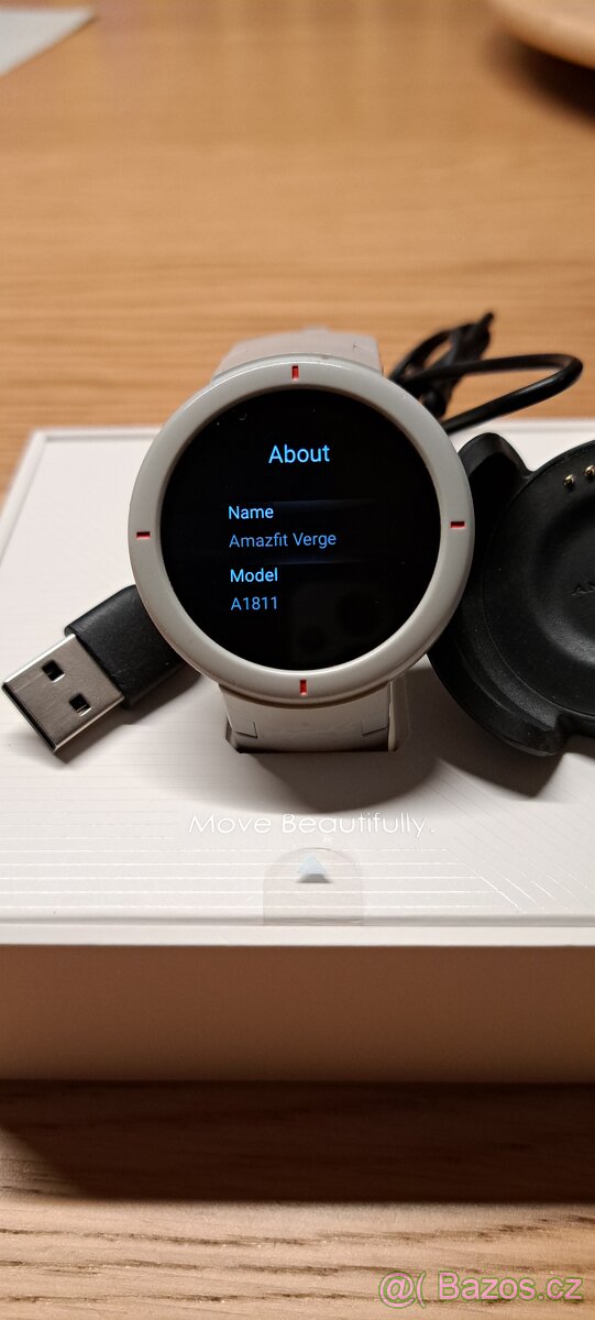 Prodám chytré hodinky Amazfit Verge bílé barvy - 2