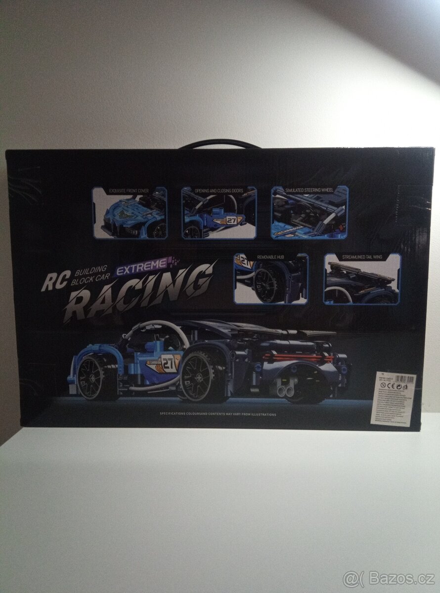 Dálkově ovládané auto 1:16 Stavebnice 513+ ele Bugatti Veyro - 2