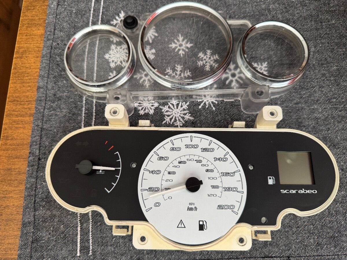 Aprilia Scarabeo - pristrojovka -funkčni - 2