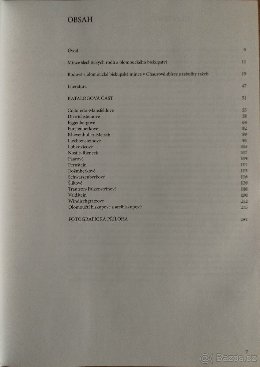 České, moravské a slezské mince 10.-20.století - 2