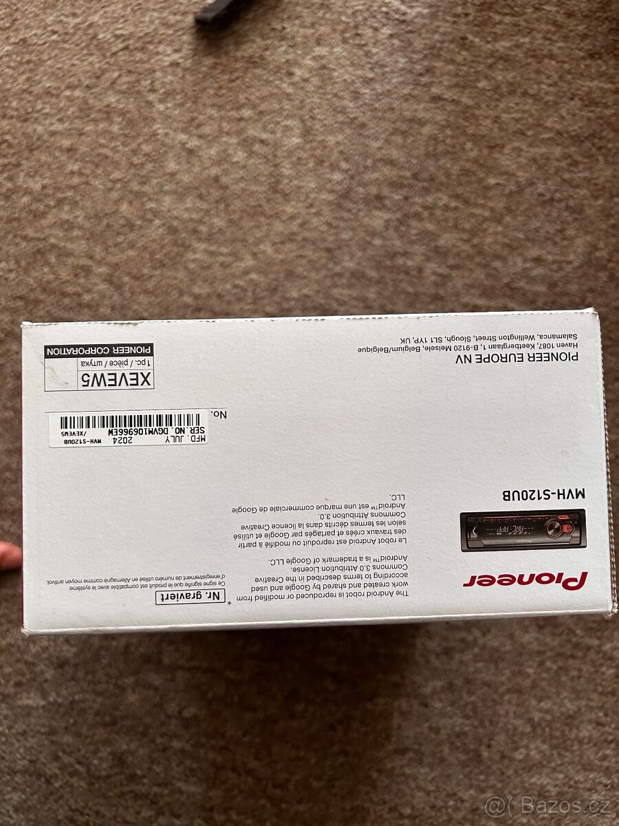 Pioneer přehrávač do auta - 2