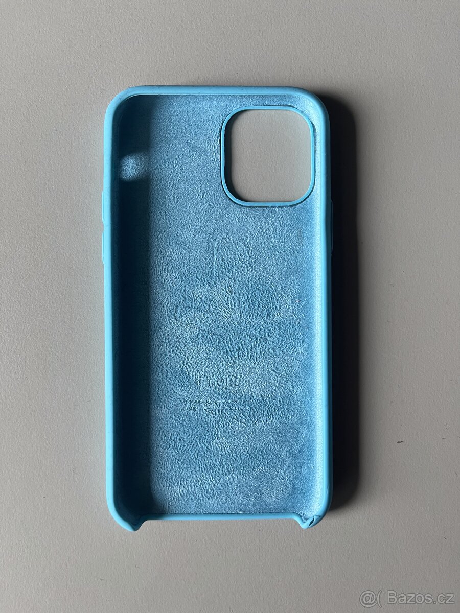 Originální obal na iPhone 11 Pro – modrý s logem Apple - 2