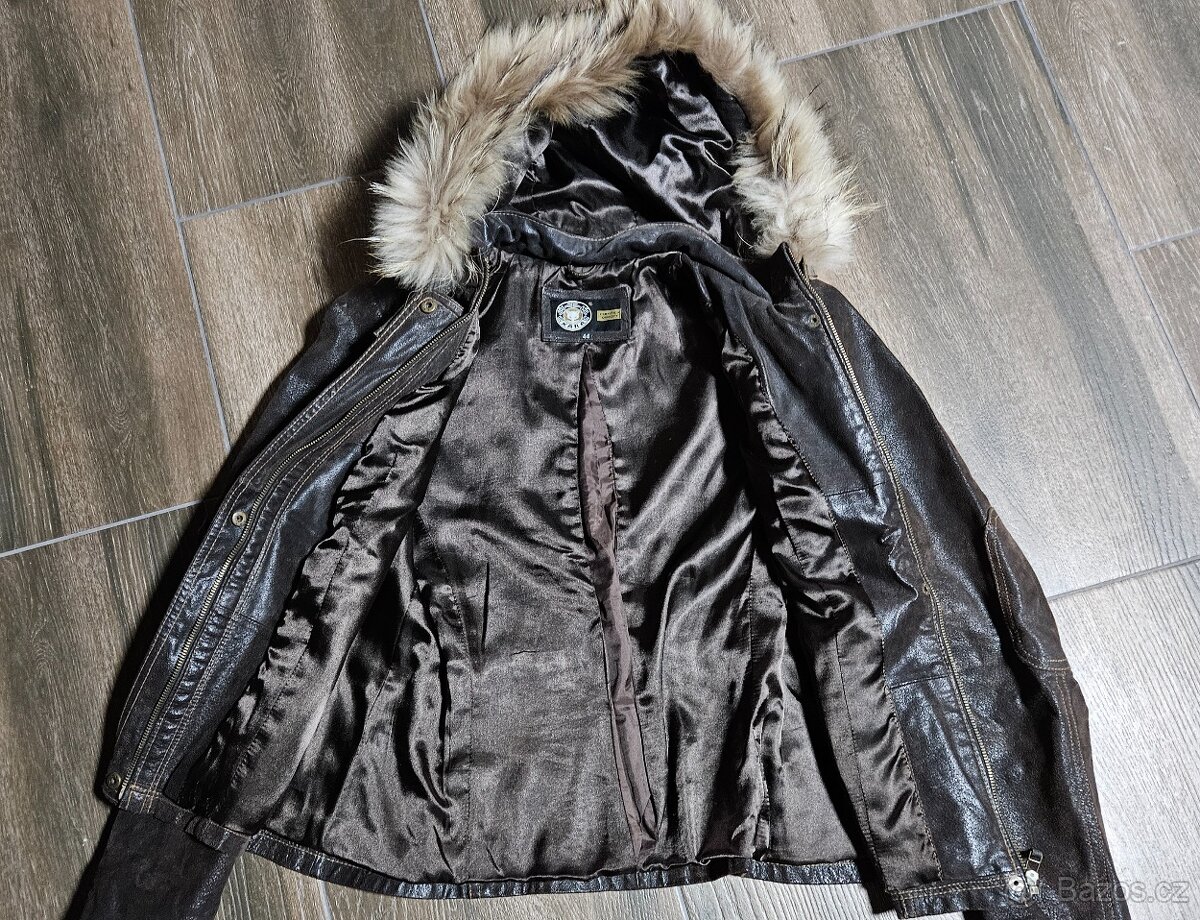 dámská kožená bunda KARA vel.44 - 2