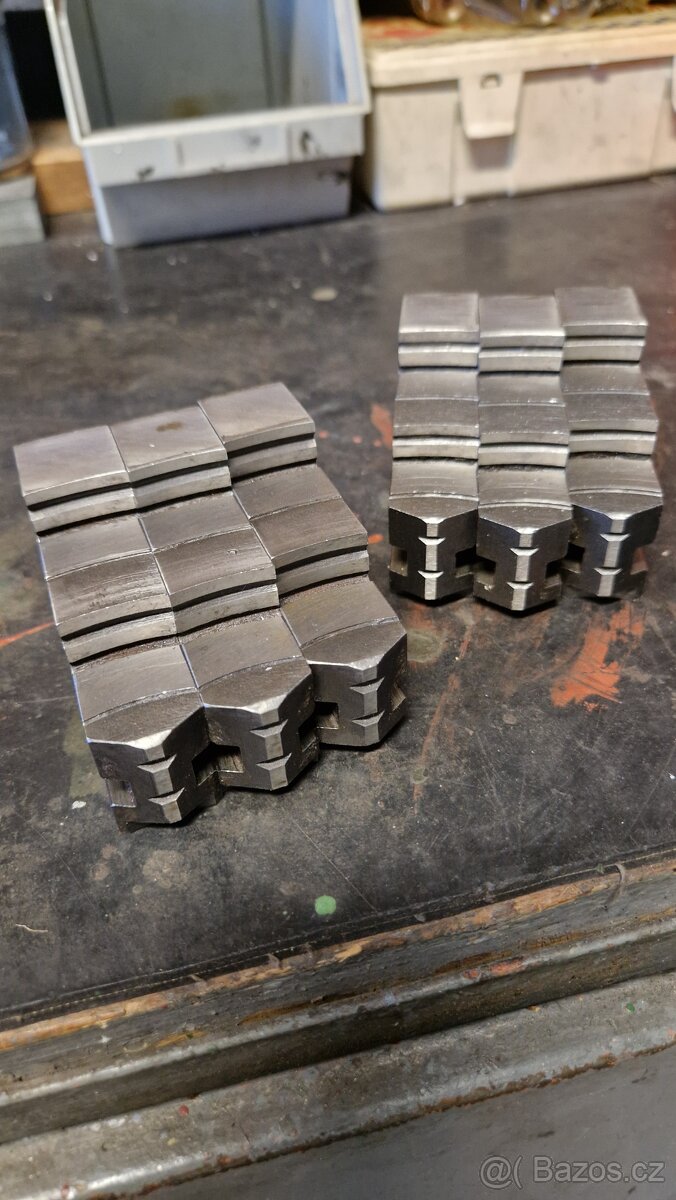 Čelisti na sklíčidlo TOS 200/3 - 2