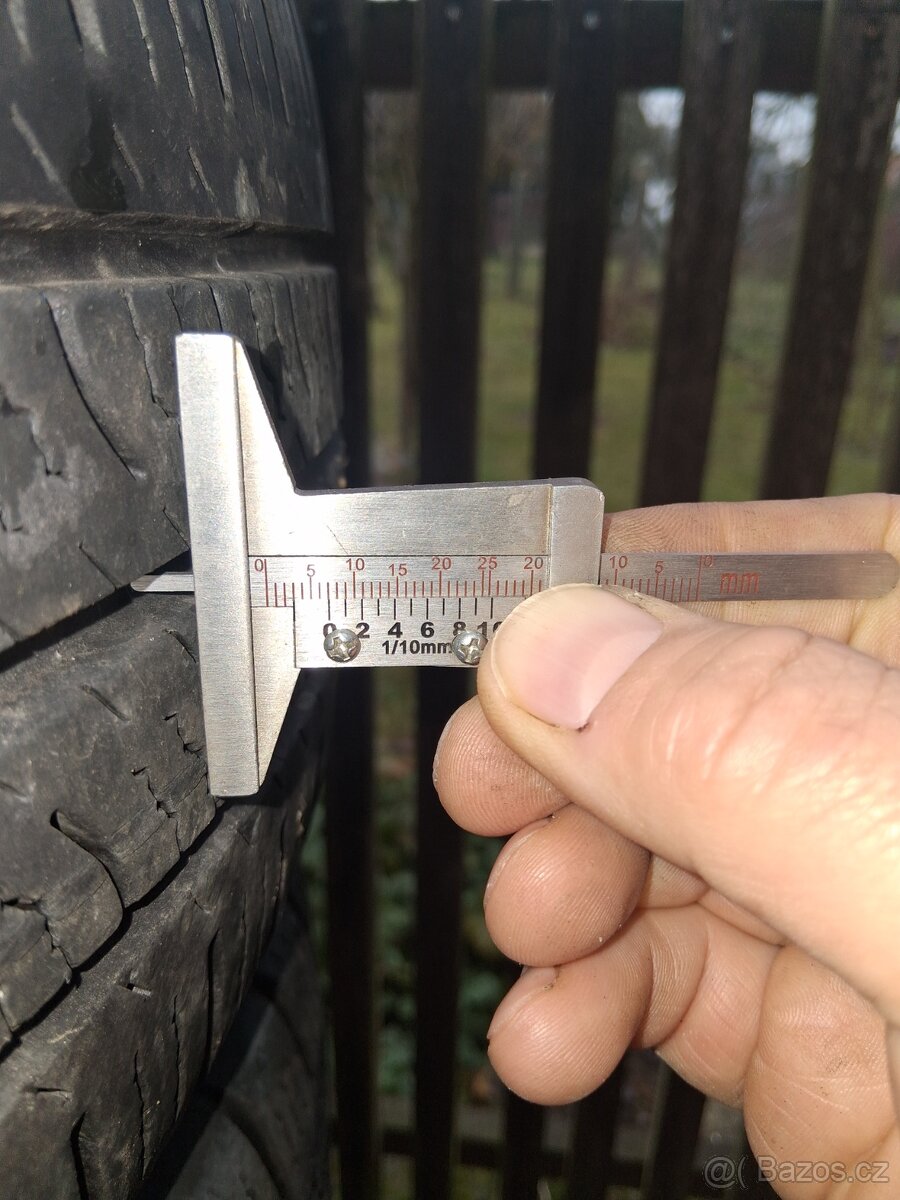 Sada kol ford transit custom celoroční - zimní - 2