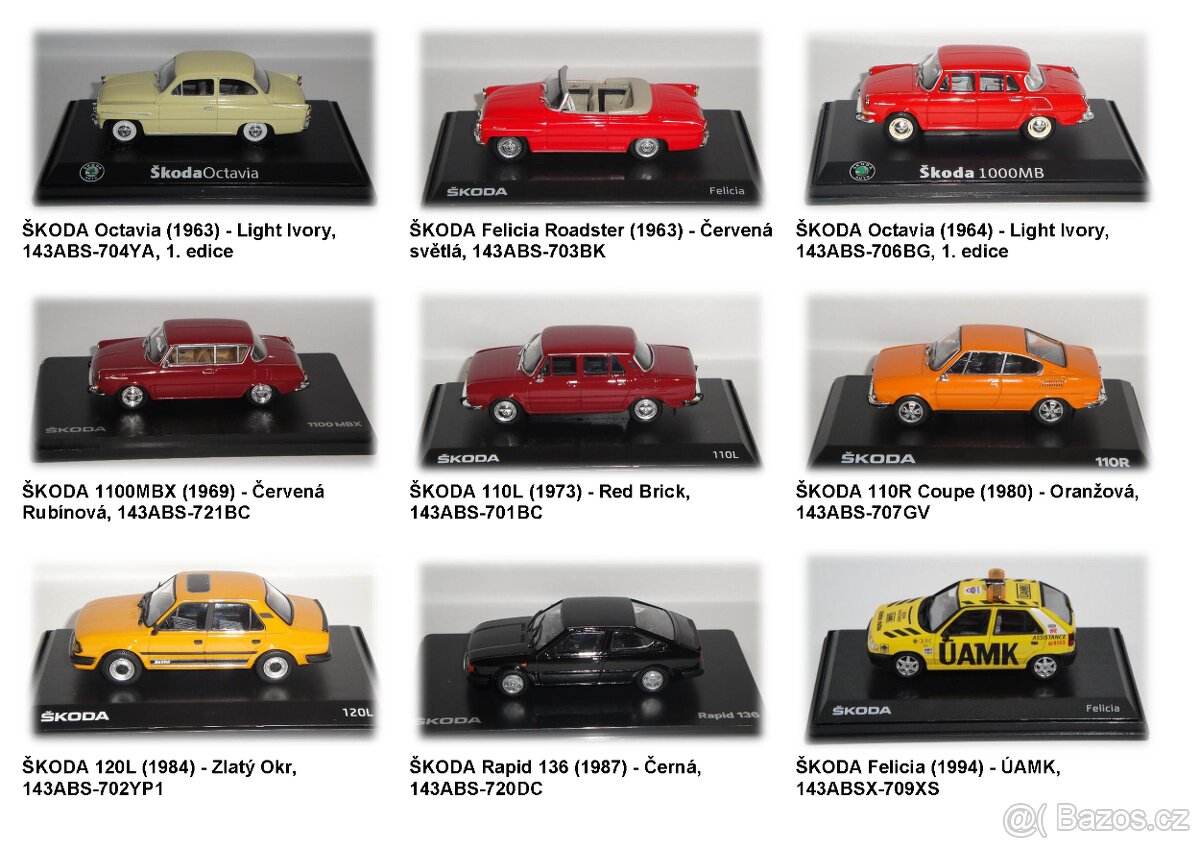 ABREX ŠKODA 1:43 - 2