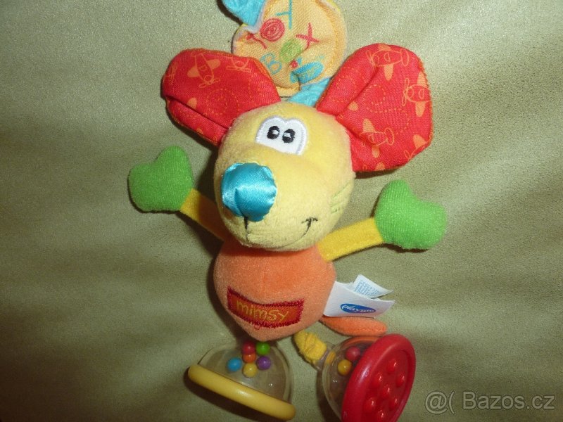Playgro - Závěsná myška mimsy s klipem - 2