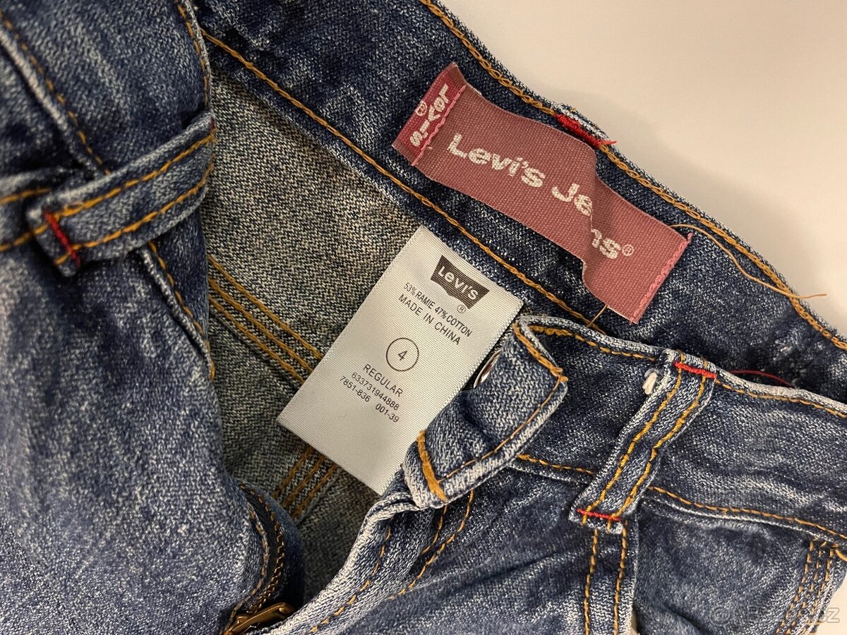 Levis - džíny vel. 4 - 2
