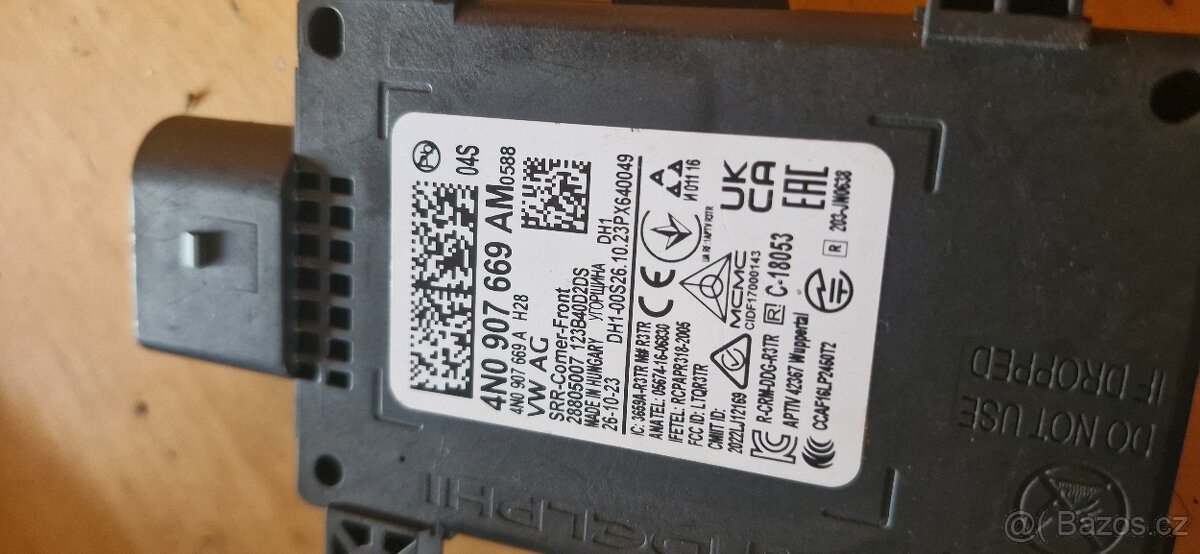 4n0907669am jednotka radaru audi - 2