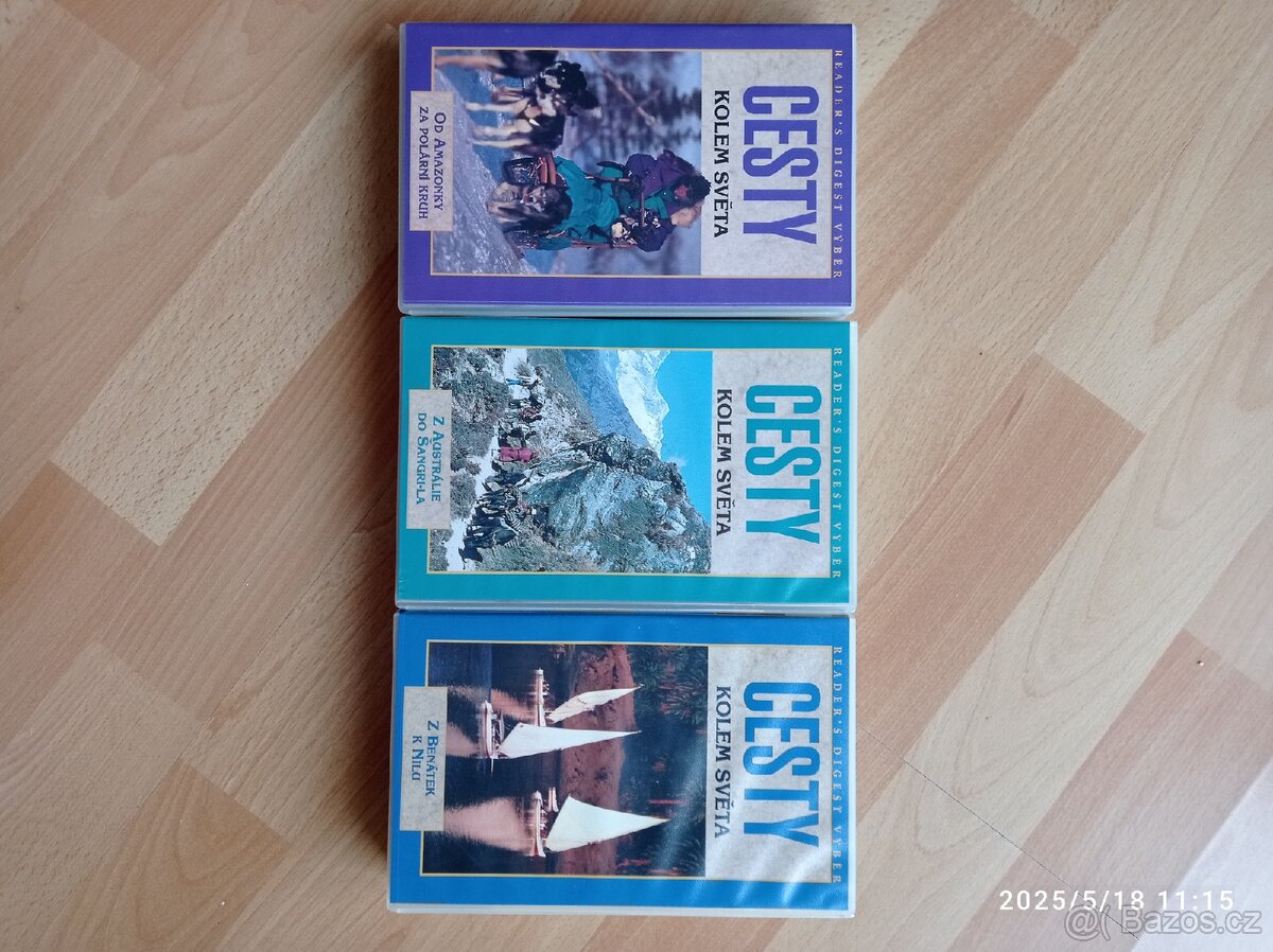 Videokazety originál.Cesty kolem světa - 2